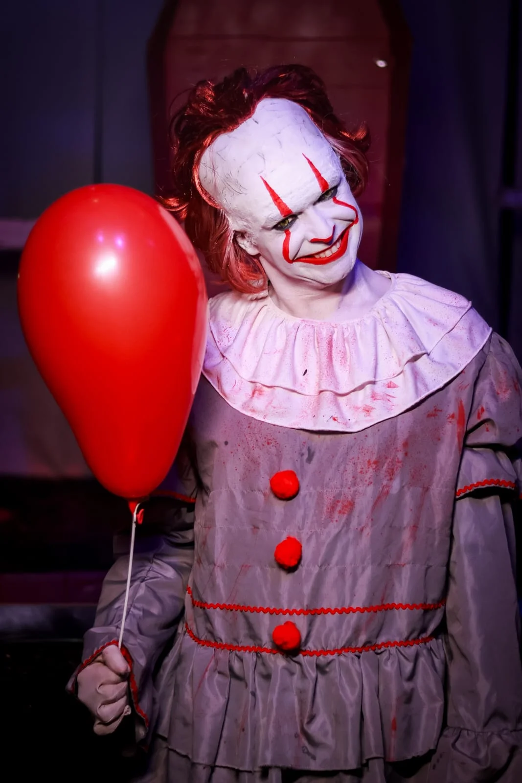 Personagem profissional para evento de Halloween